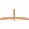 Ekena Millwork Bellingham Timber Gable Bracket, Western Red Cedar, 96"W x 52"H x 5 1/2"D x 5 1/2"F, 13/12 Pitch GBW096X52X0606BEL00SWR - alternate 5